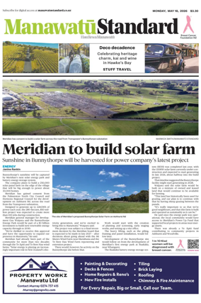 Cover of Manawatu Standard