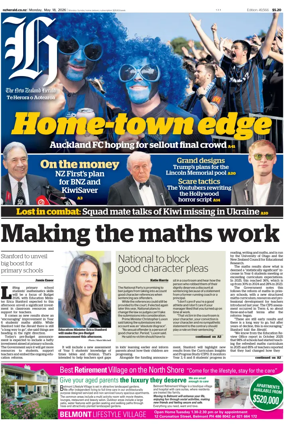 Cover of The New Zealand Herald