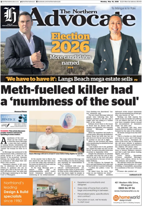 Cover of The Northern Advocate