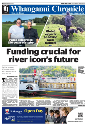 Cover of Whanganui Chronicle