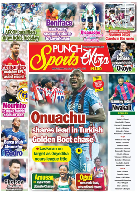 Cover of Punch Sports Extra