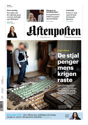 Cover of Aftenposten