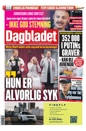 Cover of Dagbladet