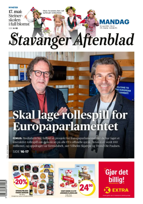 Cover of Stavanger Aftenblad