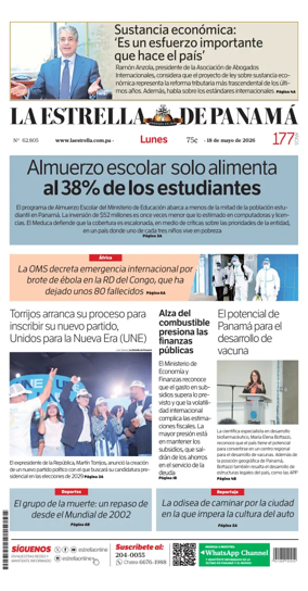 Cover of La Estrella de Panama