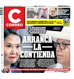 Cover of Diario Correo