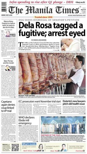 Cover of The Manila Times