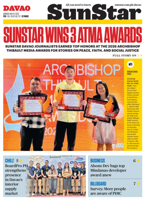Cover of Sun.Star Davao