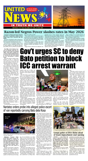 Cover of United News - English Edition