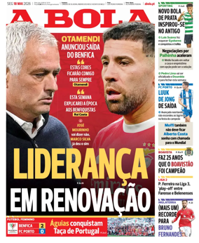 Cover of A BOLA (Portuguese)