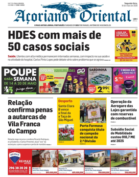 Cover of Acoriano Oriental