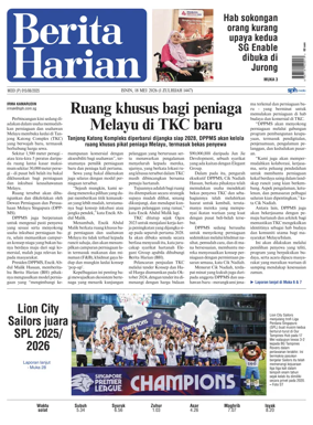Cover of Berita Harian