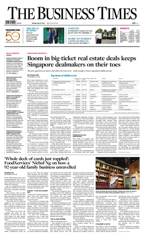 Cover of The Business Times