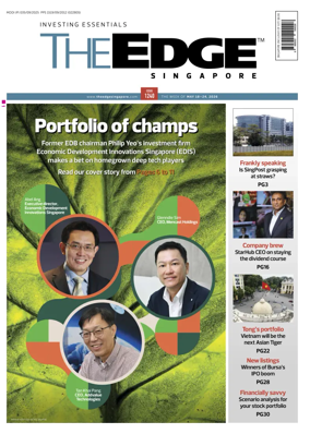 Cover of The Edge Singapore