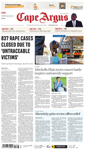 Cover of Cape Argus (PM Edition)