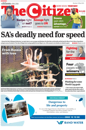 Cover of The Citizen (Gauteng)