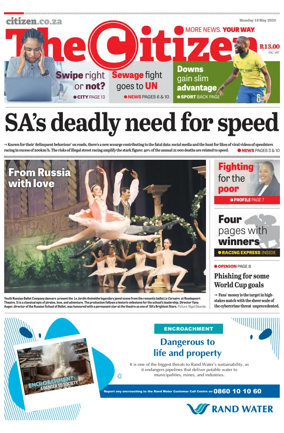 Cover of The Citizen (KZN)