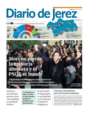 Cover of Diario de Jerez