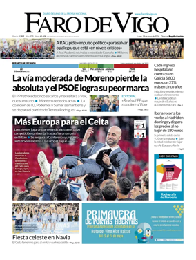 Cover of Faro de Vigo
