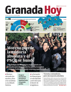 Cover of Granada Hoy