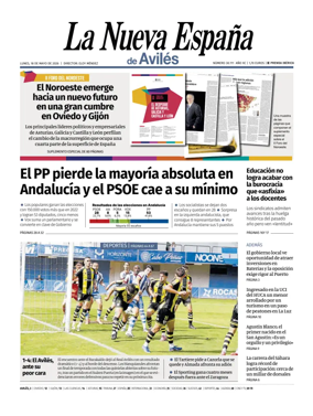 Cover of La Nueva Espana (Aviles)