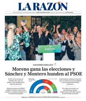 Cover of La Razon (Madrid)