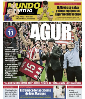 Cover of Mundo Deportivo (Bizkaia-Araba)
