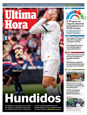 Cover of Ultima Hora