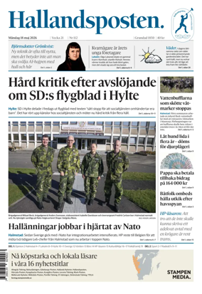 Cover of Hallandsposten