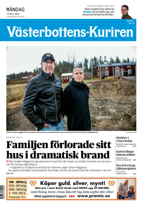 Cover of Vasterbottens-Kuriren