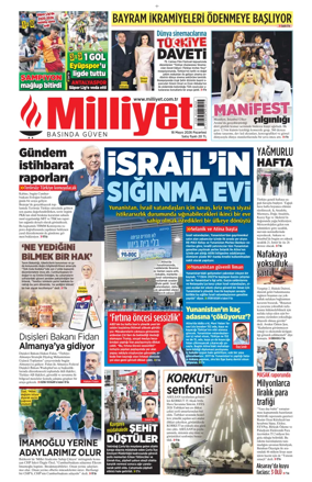 Cover of Milliyet