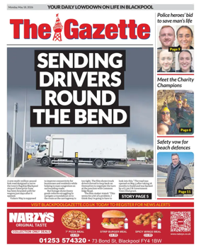Cover of Blackpool Gazette