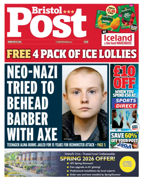 Cover of Bristol Post