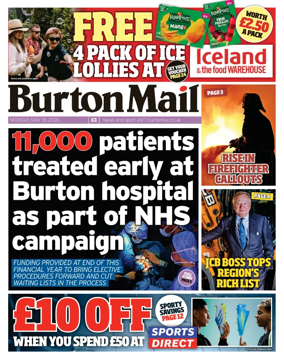 Cover of Burton Mail