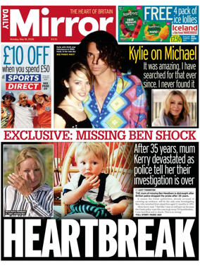 Cover of Daily Mirror