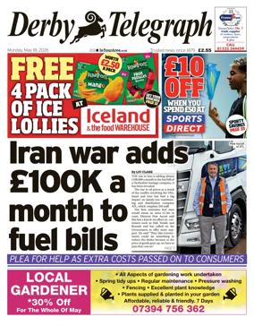 Cover of Derby Telegraph