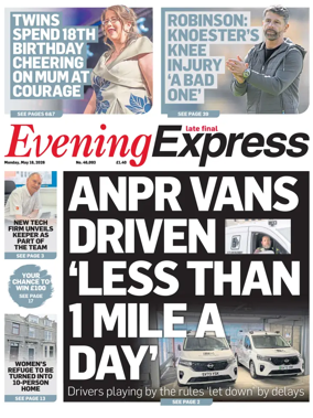 Cover of Evening Express