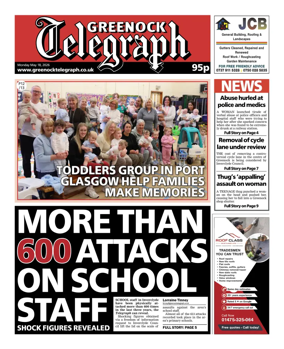 Cover of Greenock Telegraph