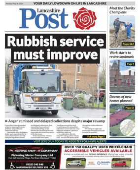 Cover of Lancashire Evening Post