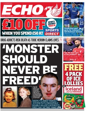 Cover of Liverpool Echo
