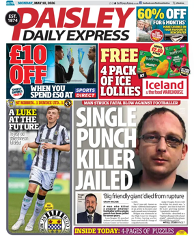 Cover of Paisley Daily Express