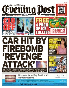 Cover of South Wales Evening Post
