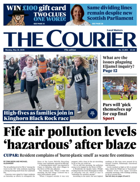Cover of The Courier & Advertiser (Fife Edition)
