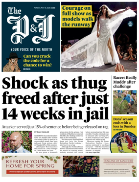 Cover of The Press and Journal (Aberdeen and Aberdeenshire)