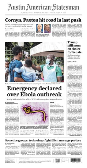 Cover of Austin American-Statesman