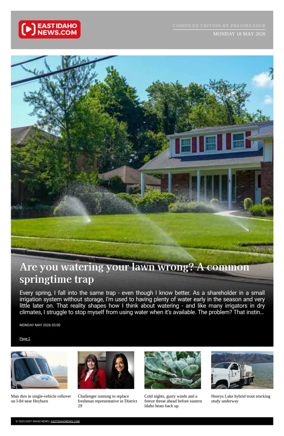 Cover of East Idaho News