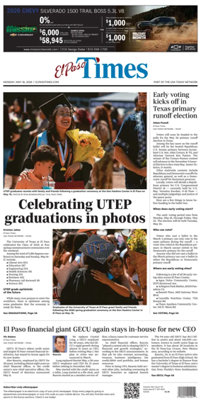 Cover of El Paso Times