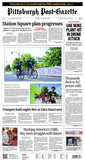 Cover of Pittsburgh Post-Gazette