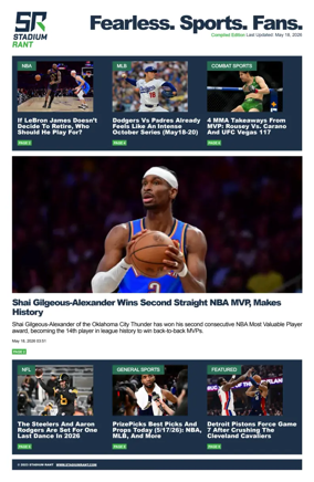 Cover of Stadium Rant