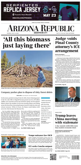 Cover of The Arizona Republic